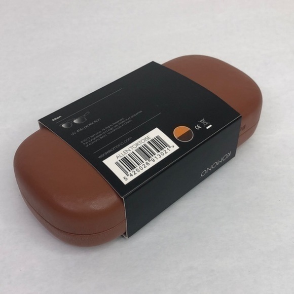 KOMONO sunglasses Allen Tortoise  (NEW) ? brown rectangular wayfarer frame main image 6